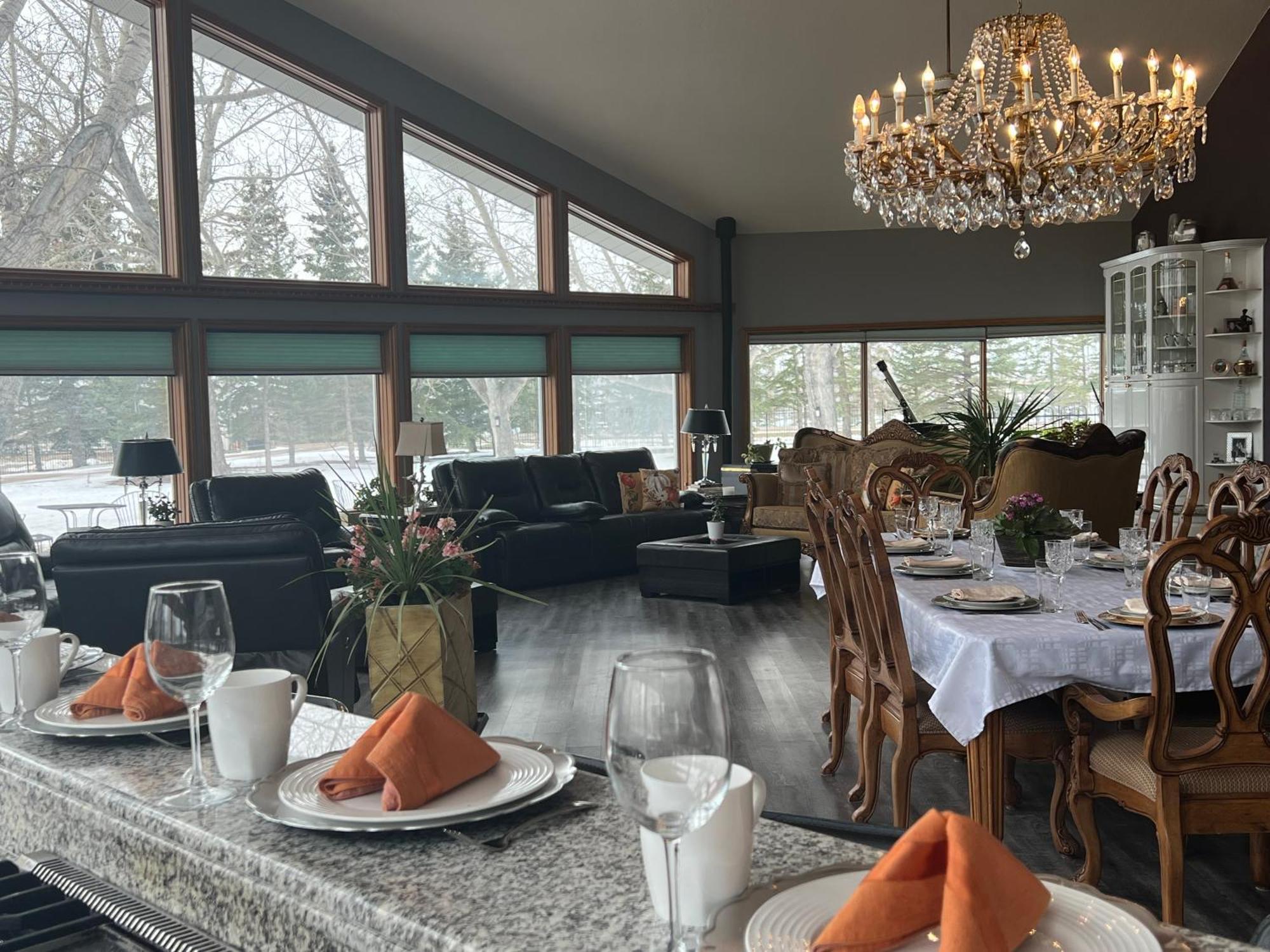 Rolling Hills Country Resort Bed And Breakfast Three Hills Exterior foto
